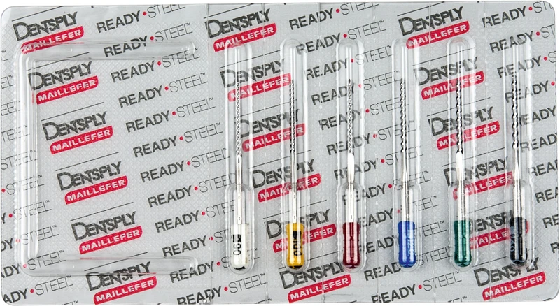 READYSTEEL K-Files  Sortiment  6 Stück 31 mm ISO 090-140