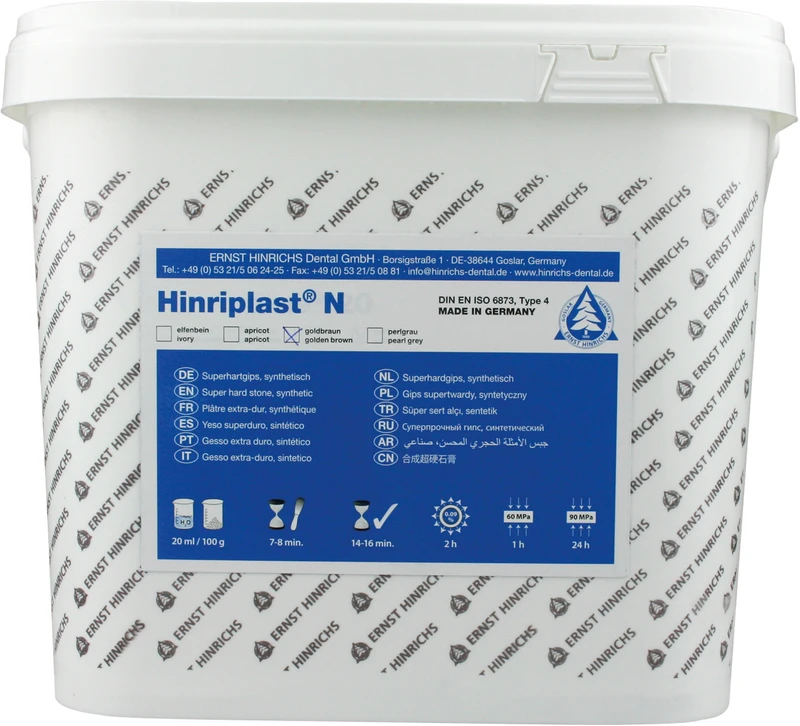 Hinriplast® N  Eimer  10 kg goldbraun