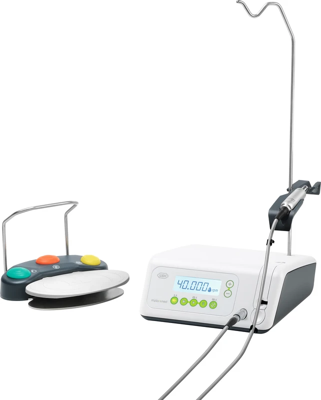 Implantmed Classic   Implantmed Classic Set  SI-923, Motor EM-19 mit 1,8 m Kabel, Fußsteuerung S-N2 mit Kabel