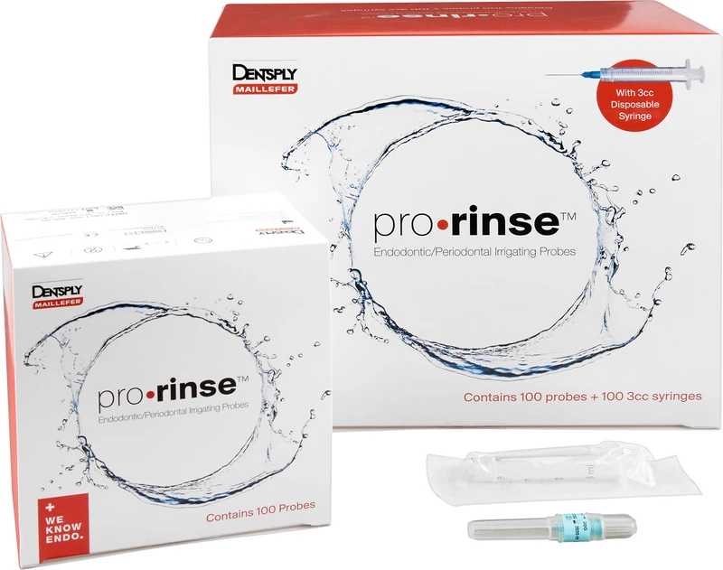 pro.rinse  Box  100 Stück blau, Ø 0,30 mm, 30GA, 100 Spritzen