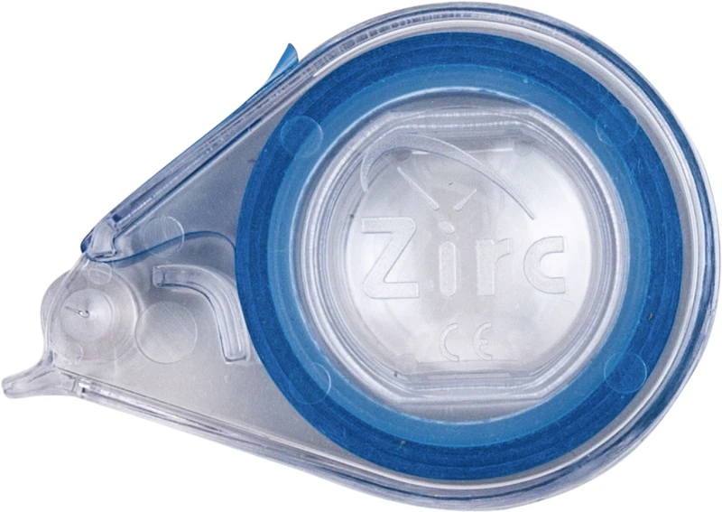 EZ-ID Markierungsbänder Zirc  Stück  Abrollspender neonblau Bandlänge 3,0m, Ø 3mm