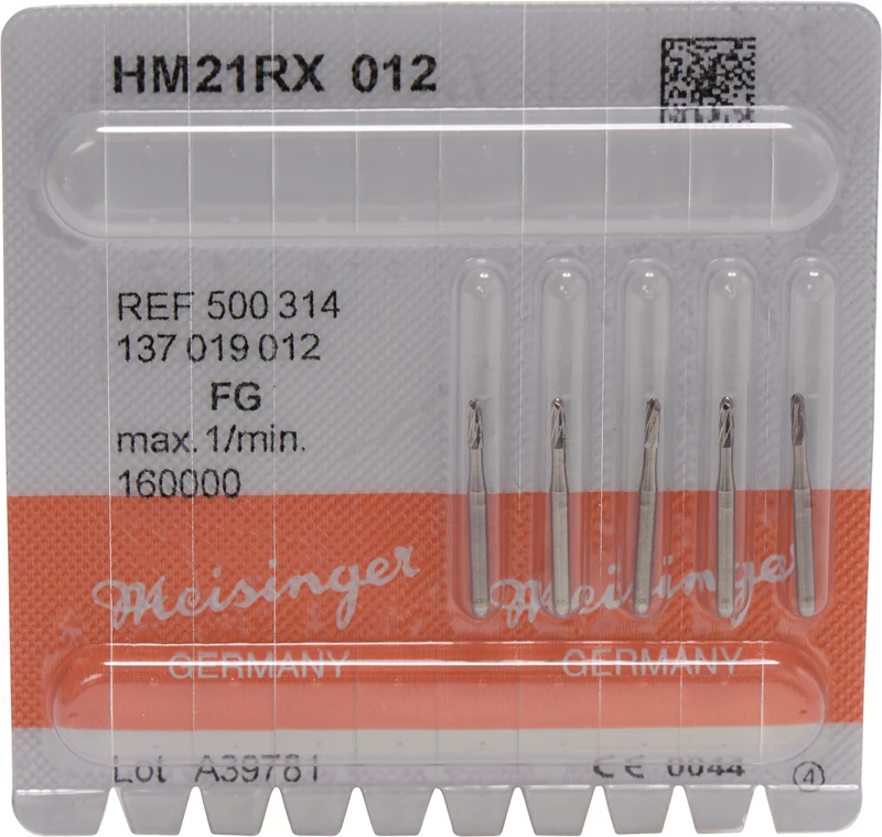 Kronentrenner HM 21RX  Packung  5 Stück Kreuzverzahnung, FG, Figur 137, 4,1 mm, ISO 012