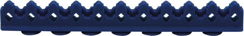 Silikon-Steg Auflagen  Stück  blau, für 10 Instrumente, 3029-L+M