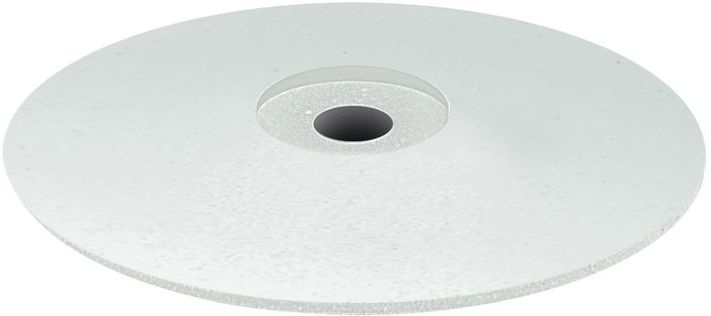 EVE UNIVERSAL  Packung  10 Stück unmontiert, weiß grob, Figur Linse, 18 x 3,5 mm