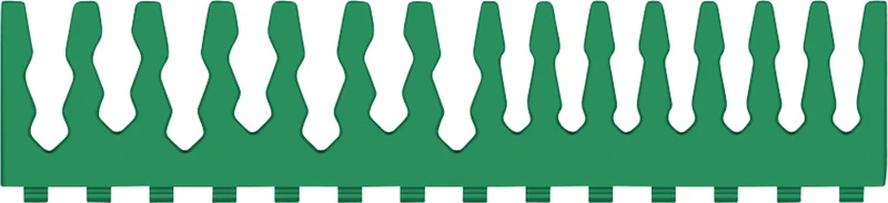Silikonsteg für MELAstore® Tray   Packung  2 Stück für Tray 200, grün