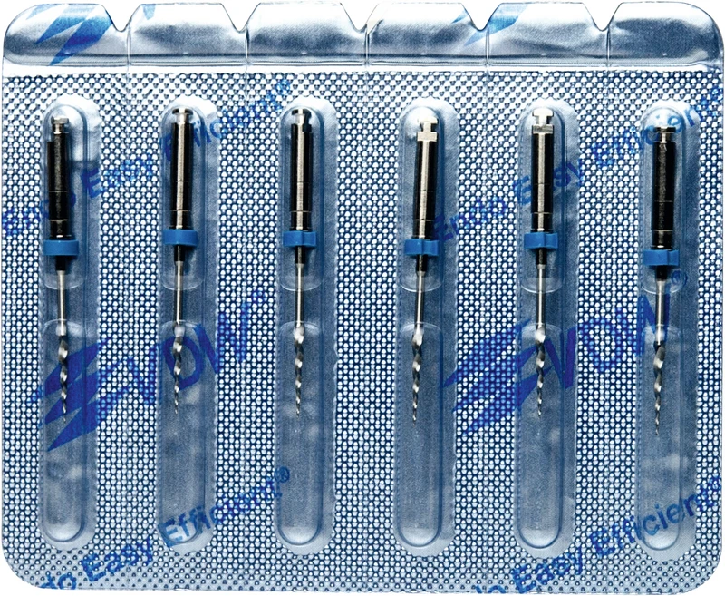 FlexMaster® Instrumente  Packung  6 Intro Feilen 19 mm, Taper.11 ISO 022