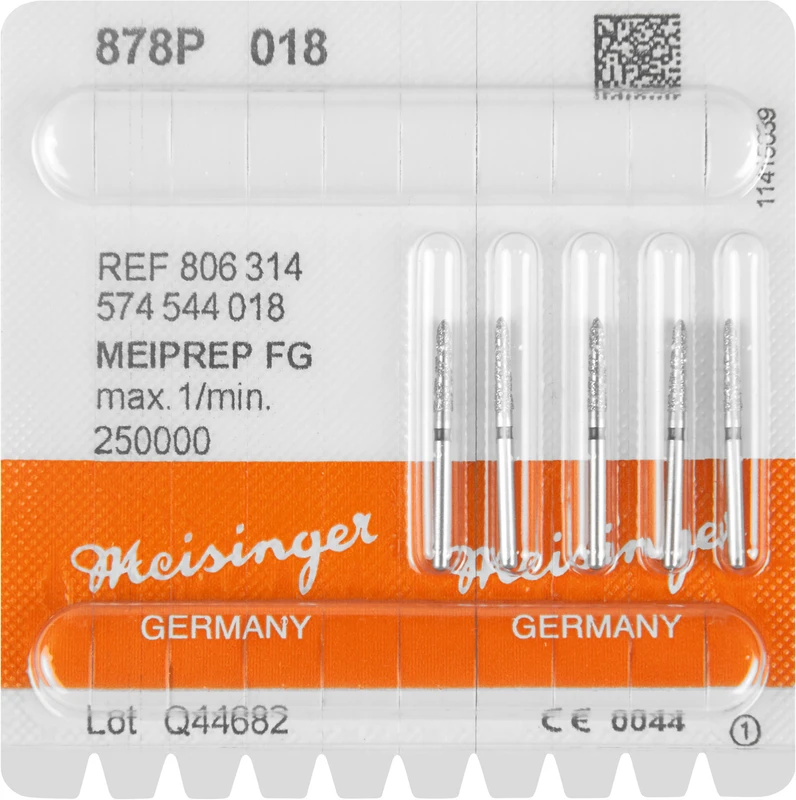 MEIPREP Diamanten  Packung  5 Stück FG, Figur 574 (878P), ISO 018