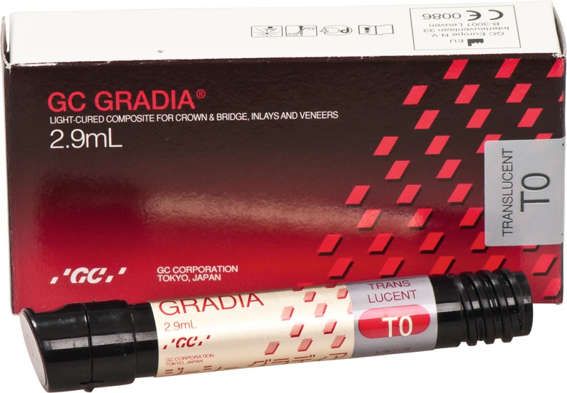GC GRADIA®  Spritze  2,9 ml Paste translucent T0
