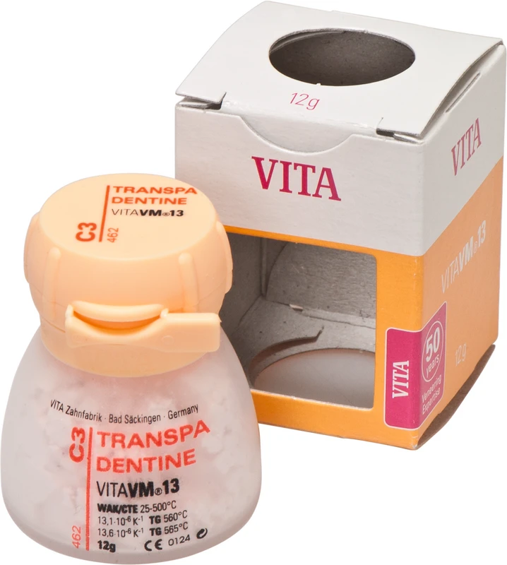 VITA VM® 13 classical A1-D4®  Packung  12 g Pulver transpa dentine C3