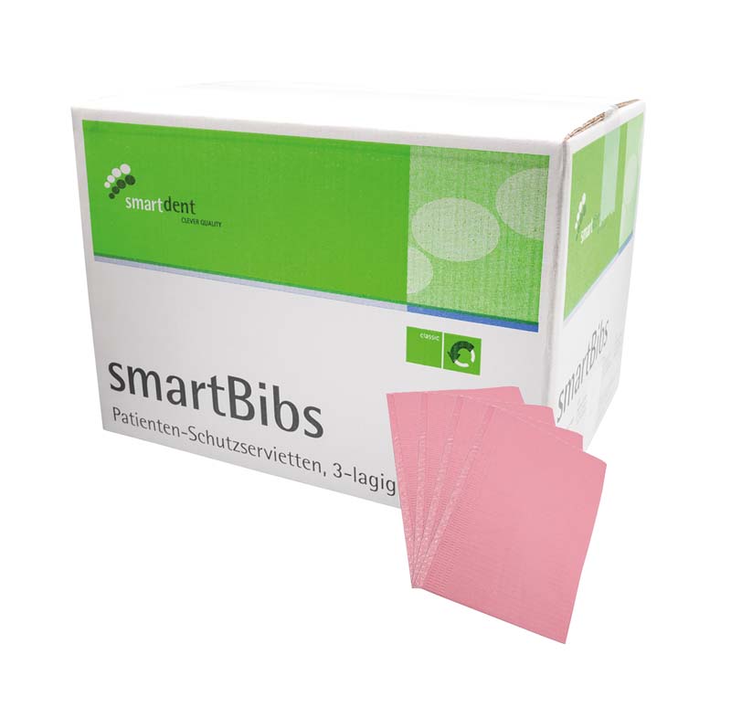 smartBibs  Karton  500 Stück pink