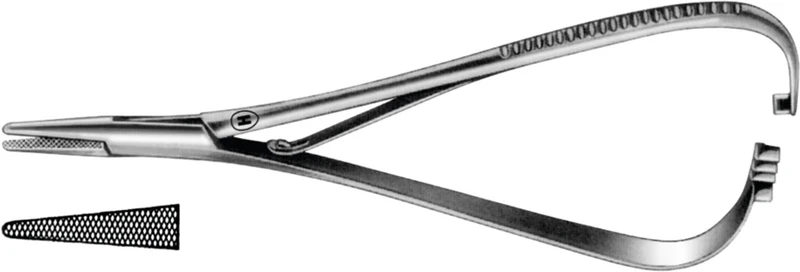 Nadelhalter nach Mathieu  Stück  HSD 009-14, 140 mm