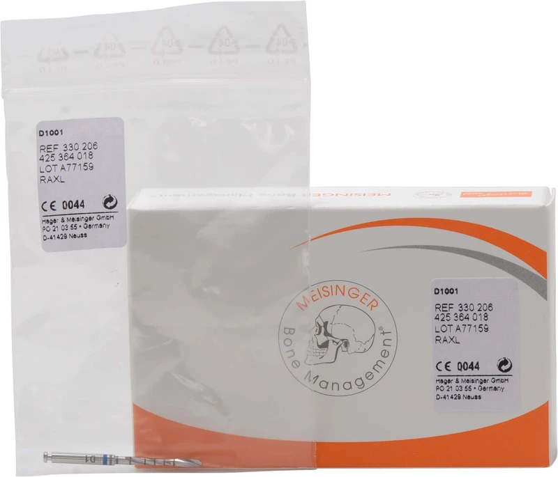 Pilotbohrer RA XL  Stück  RA XL, Figur 425, Typ D1001, 15 mm, ISO 018