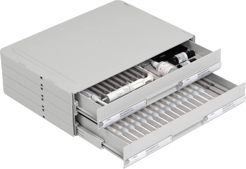 VITA VM® LC classical A1-D4®  flow Basic Kit  Basissortiment für die BASIC-Schichtung (DENTINE, ENAMEL & Zusatzmassen flow)