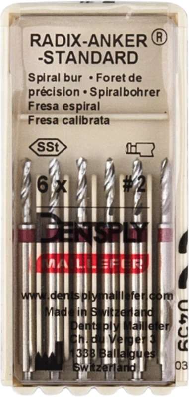 RADIX-ANKER-STANDARD  Packung  6 Spiralbohrer 2