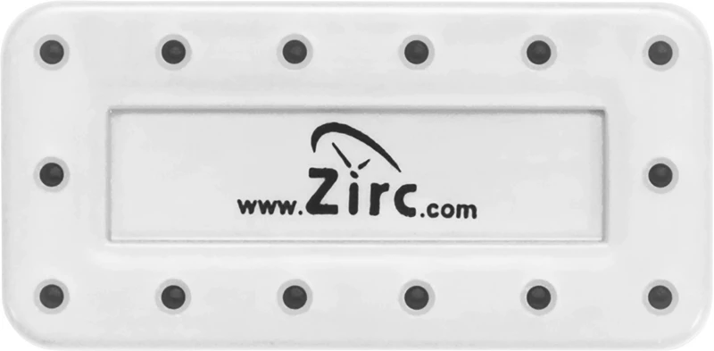 Bohrerständer  Stück  für 14 Instrumente, weiß, 7,5 x 3,8 x 1,3 cm