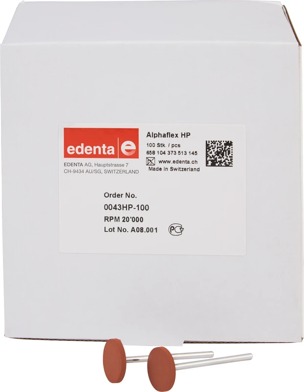 Alphaflex  Packung  100 Stück braun, HP, Figur 373, 2 mm, ISO 150