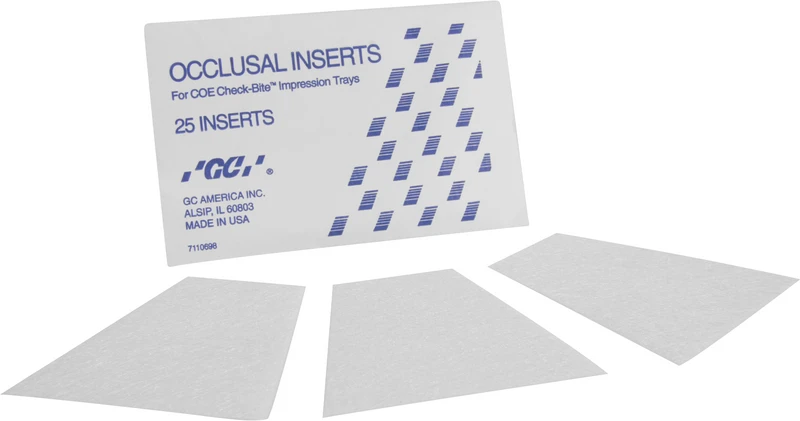 OCCLUSAL INSERTS   Packung  25 Stück