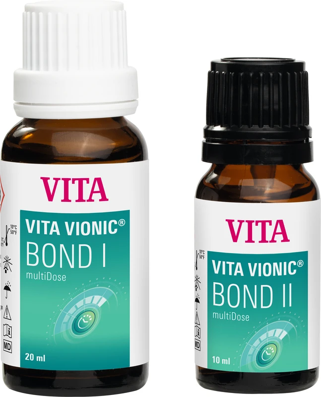 VITA VIONIC® BOND multiDose   Kit  20 ml VIONIC BOND I, 10 ml VIONIC BOND II, 50 Pinselspitzen