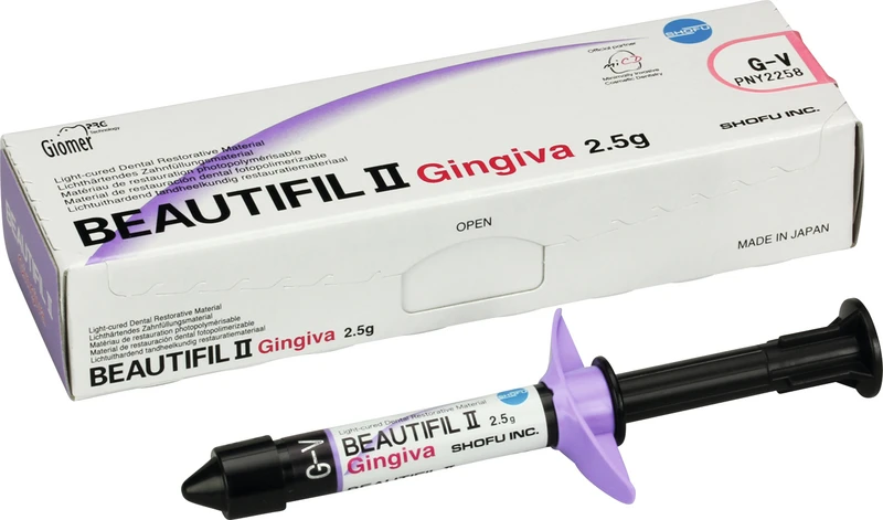 BEAUTIFIL II  Spritze  2,5 g gingiva gum violet