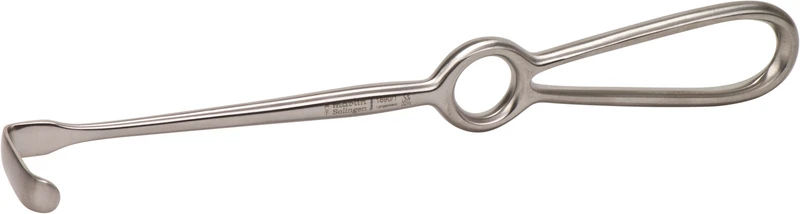 Wundhaken nach Langenbeck  Stück  1890\1, 29 x 10 mm