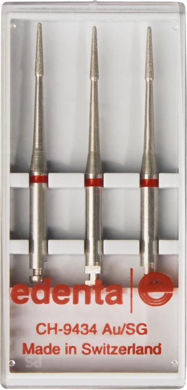 PerioRed 831L  Packung  3 Stück rot fein, RAXL, Figur 268, 7 mm, ISO 012