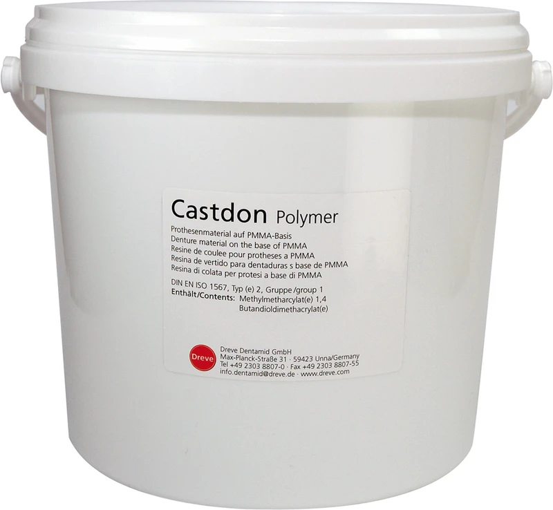 Castdon  Eimer  4 kg Pulver rosa-transparent