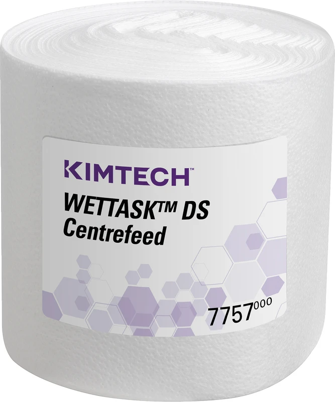 Kimtech Wettask DS Wischtücher  Karton  6 Rollen x 140 Nachfülltücher, weiß