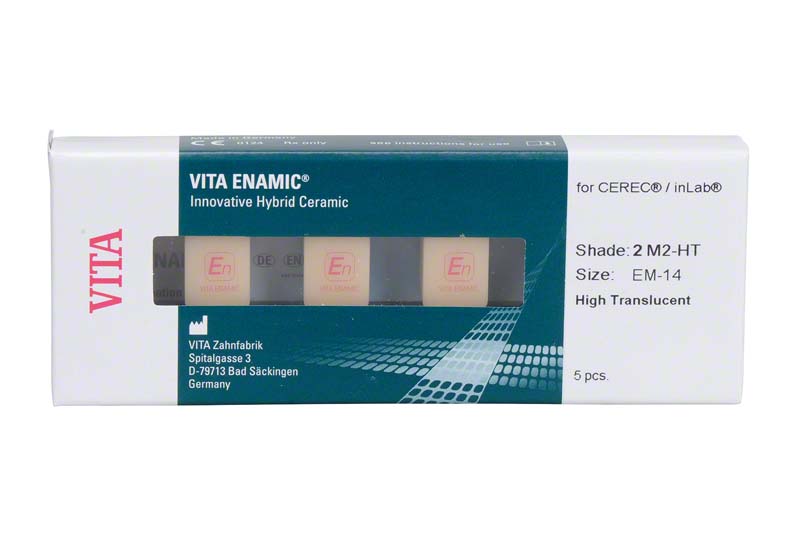 VITA ENAMIC®  Packung  5 Stück f. Cerec\inLab., EM-14, 2M2-HT