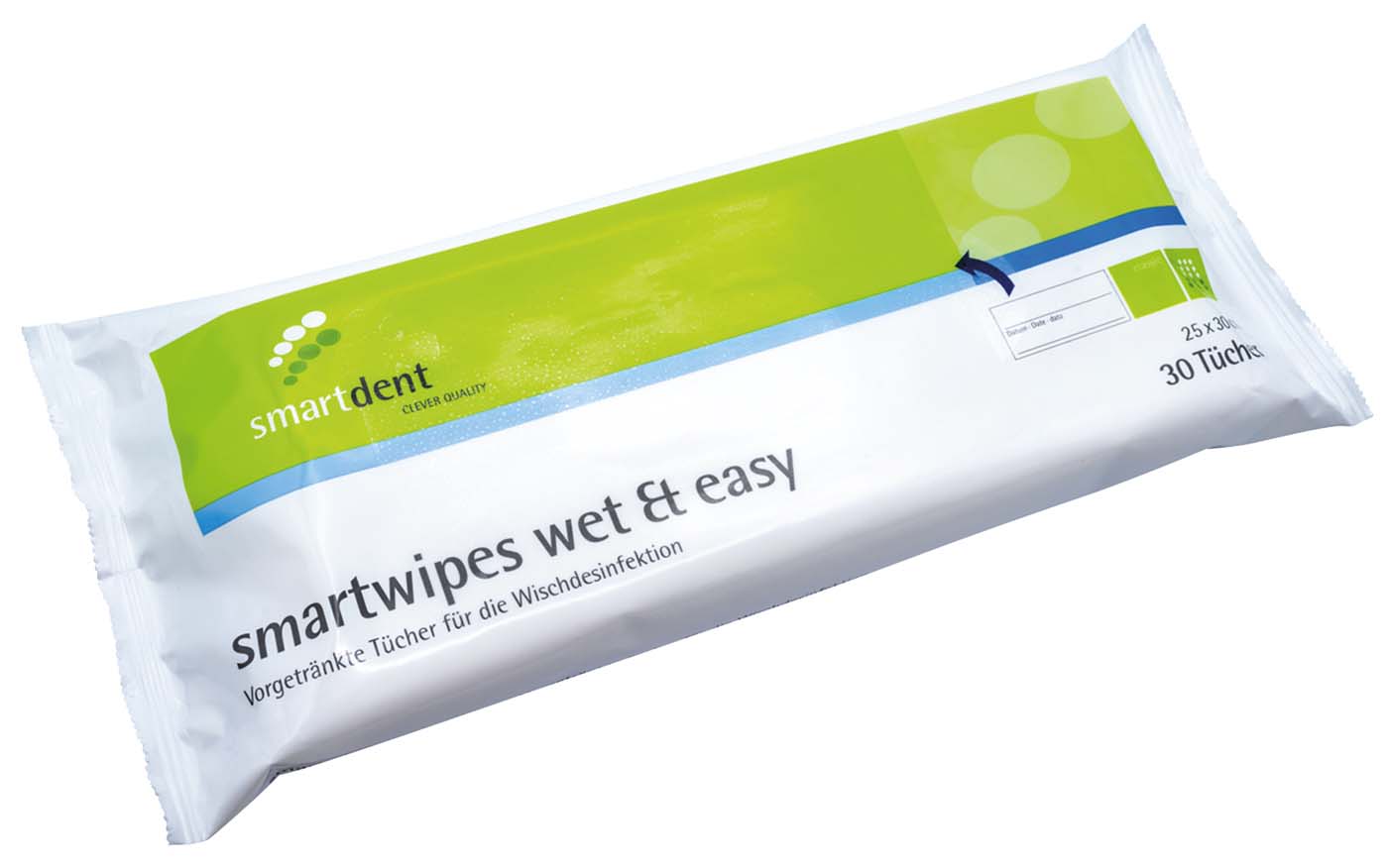 smartwipes wet & easy  Packung  30 Stück 25 x 30 cm