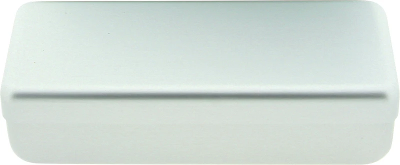 ALUMINIUM TRAY  Stück  Box silber 13 x 5 x 3 cm