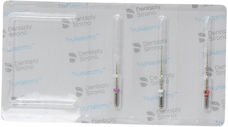 TruNatomy Feilen  Packung  3 Stück SEQUENZ, 25 mm