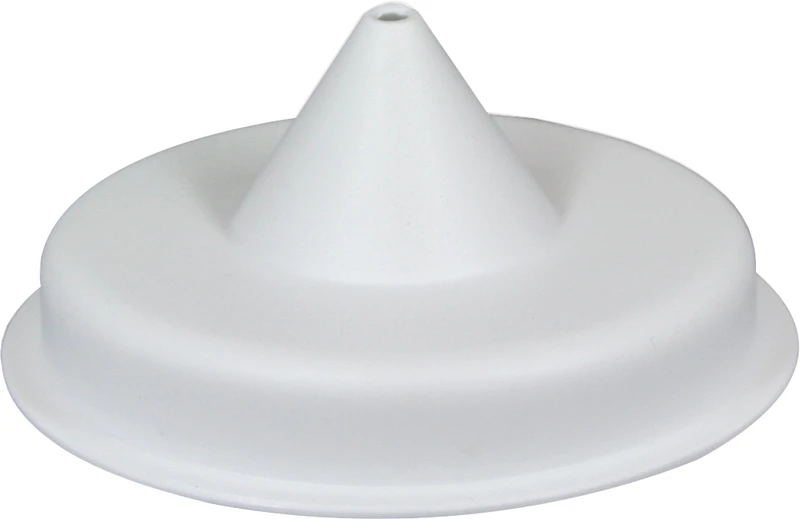 Silikonmanschetten für die K&B-Technik  Stück  Sockelplatte mit Gusstrichter weiß Größe 6