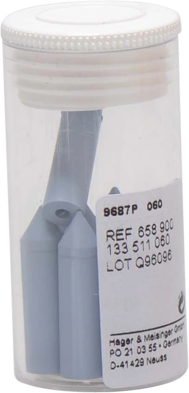 Universalpolierer 9687  Packung  10 Stück unmontiert, hellblau, Figur 133, 24 mm, ISO 060