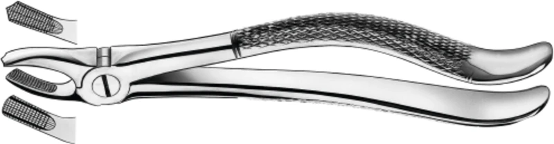 Zahnzangen  Stück  94, OK für Molaren rechts