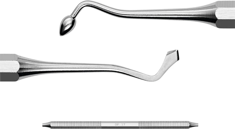 DEPPELER Schnitzer  Stück  flach, tropfenförmig\rautenförmig