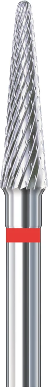 HM Fräser 429  Stück  feine X-Verzahnung, rot, HP, Figur 194, 13 mm, ISO 060