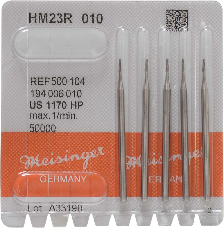 HM-Bohrer 23R  Packung  5 Stück HP, Figur 194 rund, 4,1 mm, ISO 010