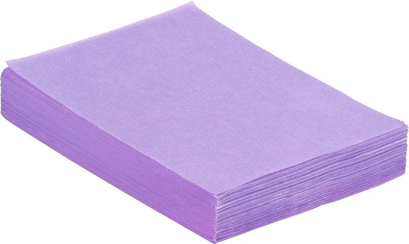 Monoart® Traypapier für Normtrays  Blisterpackung  250 Stück 18 x 28 cm, lila