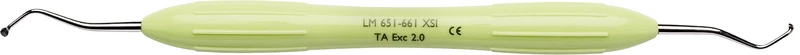 LM Dreiwinkelexkavatoren   Stück  Ø 2 mm, hellgrün, LM-ErgoMax Griff