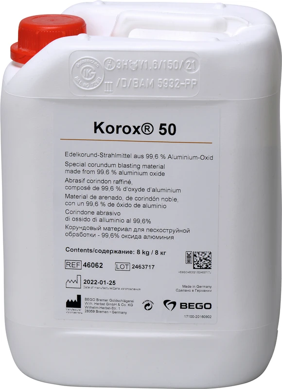 Korox®  Packung  8 kg 50 µm