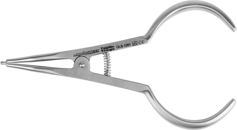 Separier- & Platzierzange  Stück  einfach abgewinkelt, elastische Separatoren