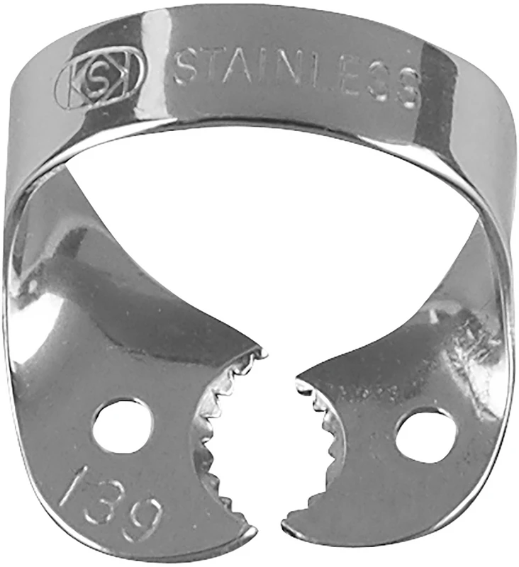 Fit-Kofferdam® Molarenklammern flügellos  Stück  Nr. 139