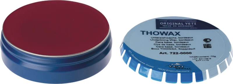 THOWAX Unterziehwachs  Dose  70 g bordeaux