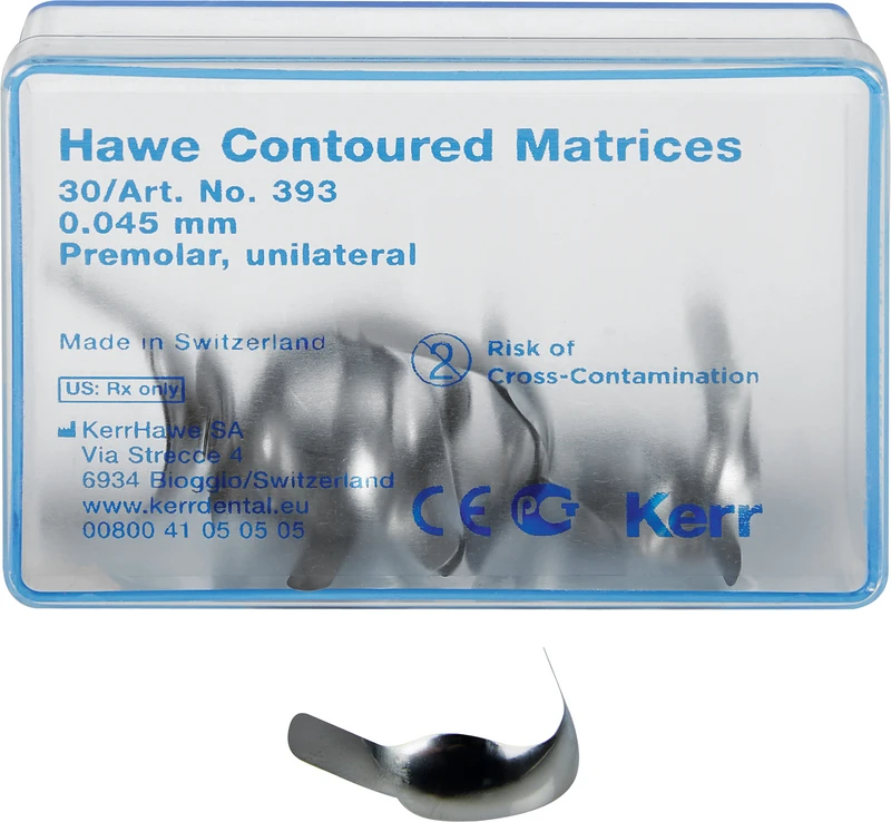 Konturierte Matrizen  Nachfüllpackung  30 Stück Form 393