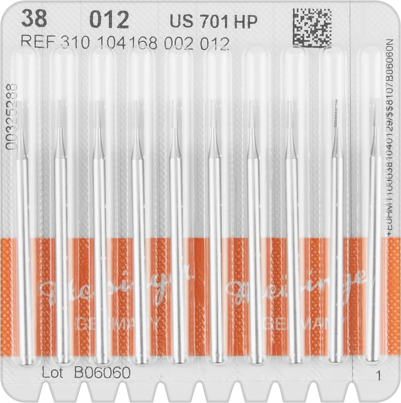 Stahlbohrer 38  Packung  10 Stück HP, Figur 168 konisch, 4,5 mm, ISO 012