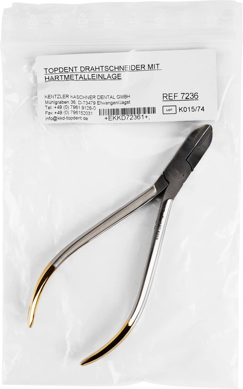 TOPDENT Drahtschneider  Stück  07236, Länge 140 mm