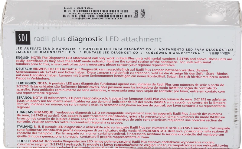 radii plus LED Aufsatz  Stück  Diagnostik