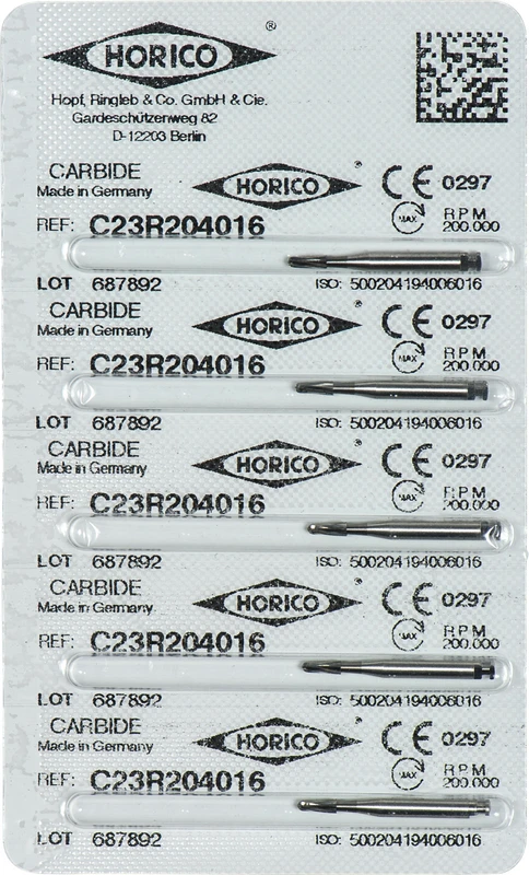 HM-Bohrer C23R  Packung  5 Stück ISO 016, RA