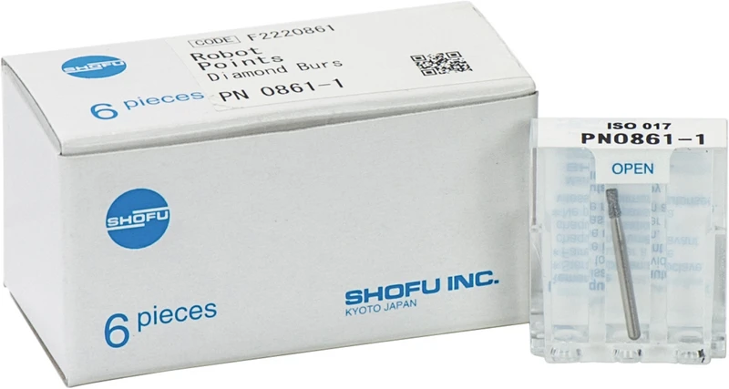 Robot Points FG  Packung  6 Stück FG, Figur Diabolo, 3,5 mm, ISO 017