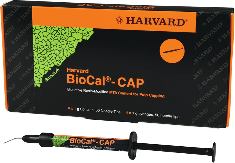 Harvard BioCal® - CAP  Packung  4 x 1 g Spritze, 50 needle tips